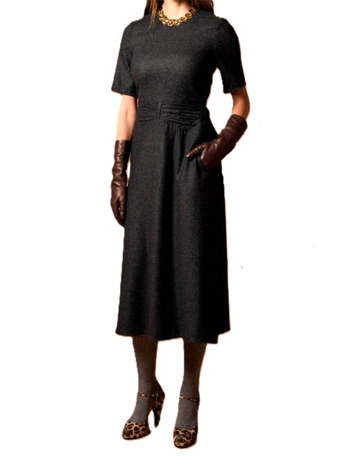 MANHATTAN MIDI DRESS GRIGIO Crida Milano | MANHATTAN MIDI DRESSGREY